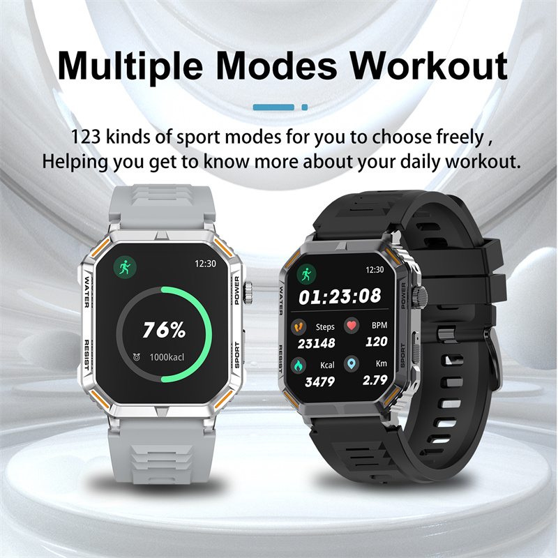 G106196inchHDScreenbluetoothCallHeartRateBloodPressureSpO2MonitorSleepMonitoringMulti-sportModesMusi-2003835-7