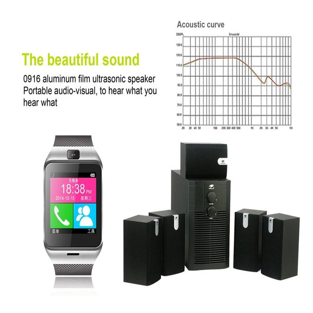 GV18450mAhMiniSmartwatchBluetoothHDScreenWatchPedometerSleepMonitorUSBRechargeableWatch-1857858-4