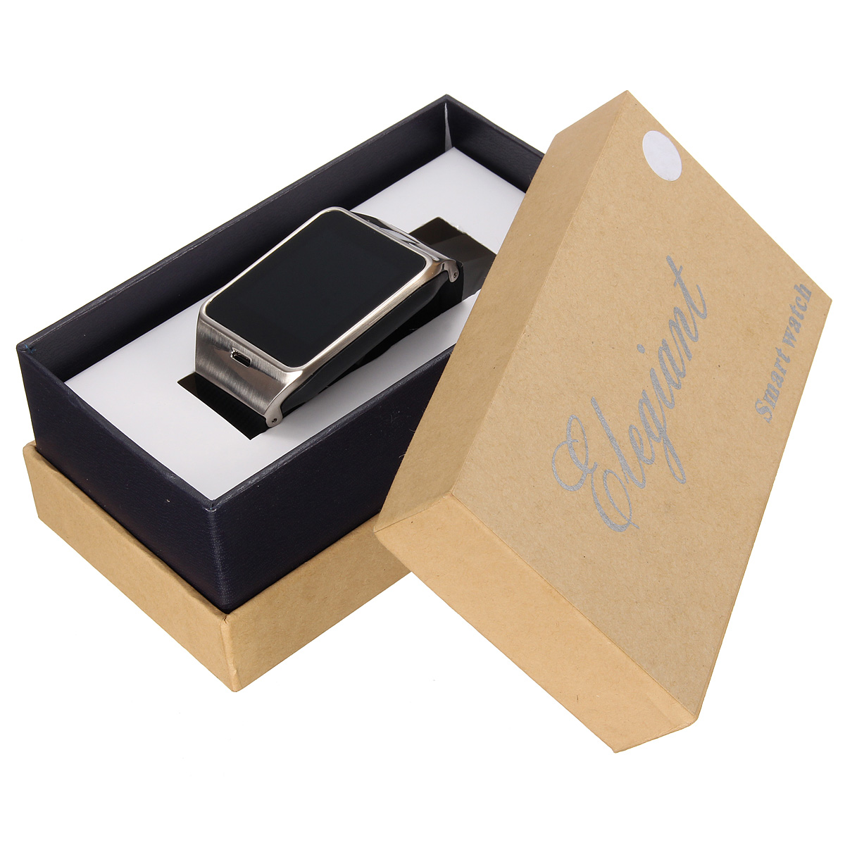 GV18450mAhMiniSmartwatchBluetoothHDScreenWatchPedometerSleepMonitorUSBRechargeableWatch-1857858-9