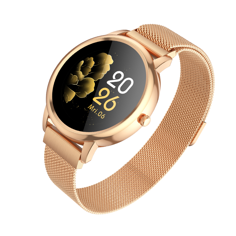 HOCOY8109inchFullTouchScreenHeartRateMonitorFemalePhysiologicalCycleReminderIP68WaterproofBT50SmartW-1960459-4