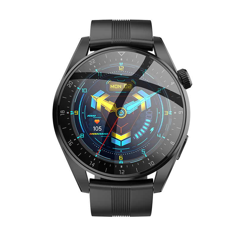 HOCOY9132inch360360pxHDFullTouchScreenbluetoothCallHeartRateMonitorIP68WaterproofSmartWatch-1960448-3