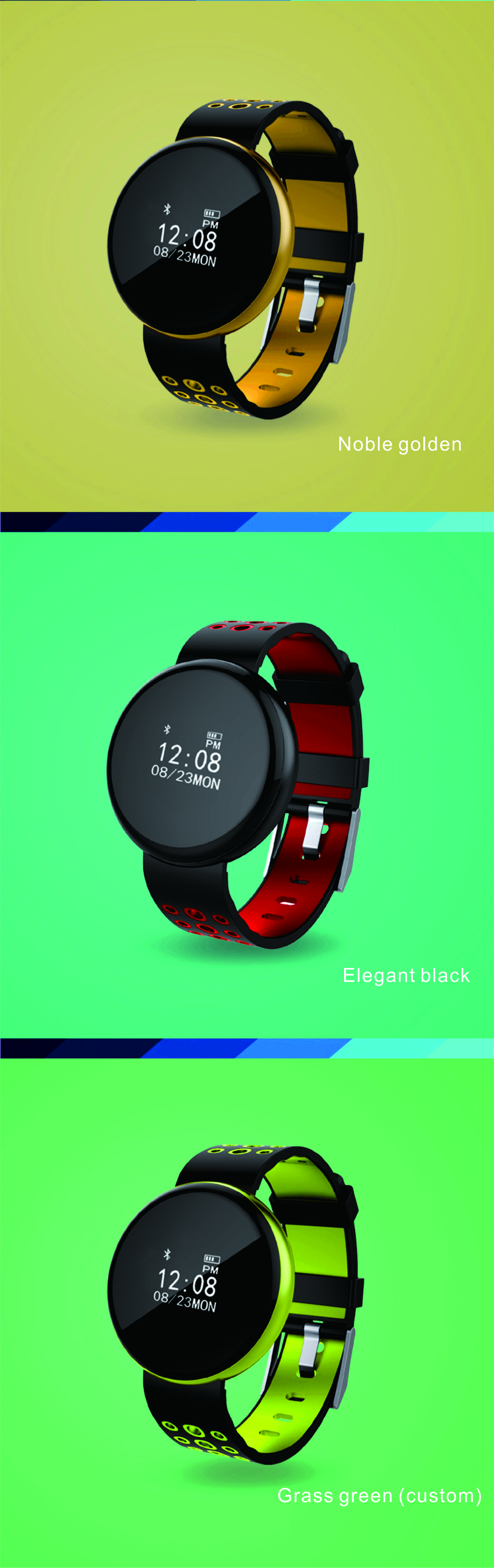 I8066TouchScreenIP68BloodOxygenHeartRateMonitorCallRejectMessageReminderSmartWatch-1252482-11