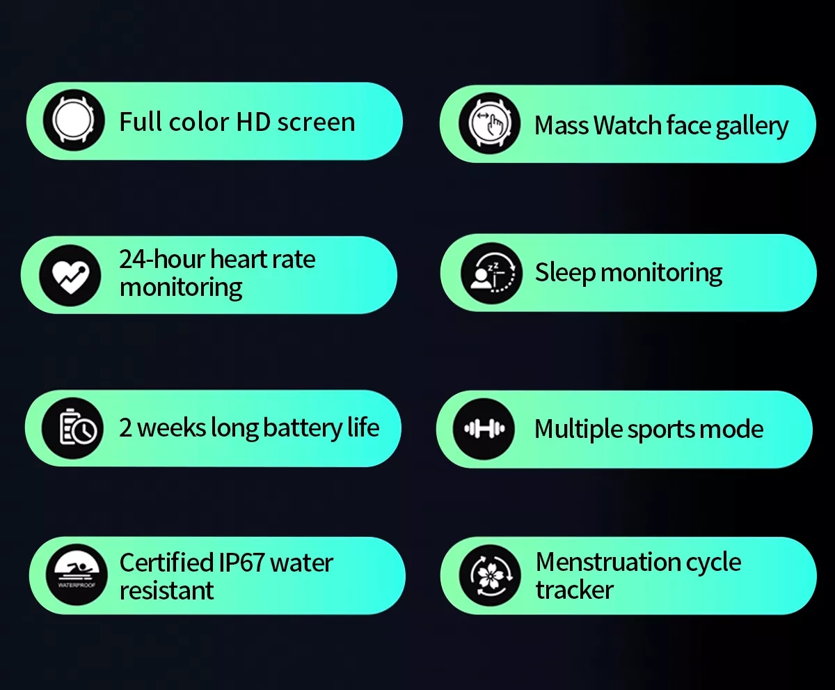 KT58SUltra-Thin169inchIPSFullTouchScreenHeartRateBloodPressureSpO2MonitorMulti-SportModesMenstruatio-1939324-2