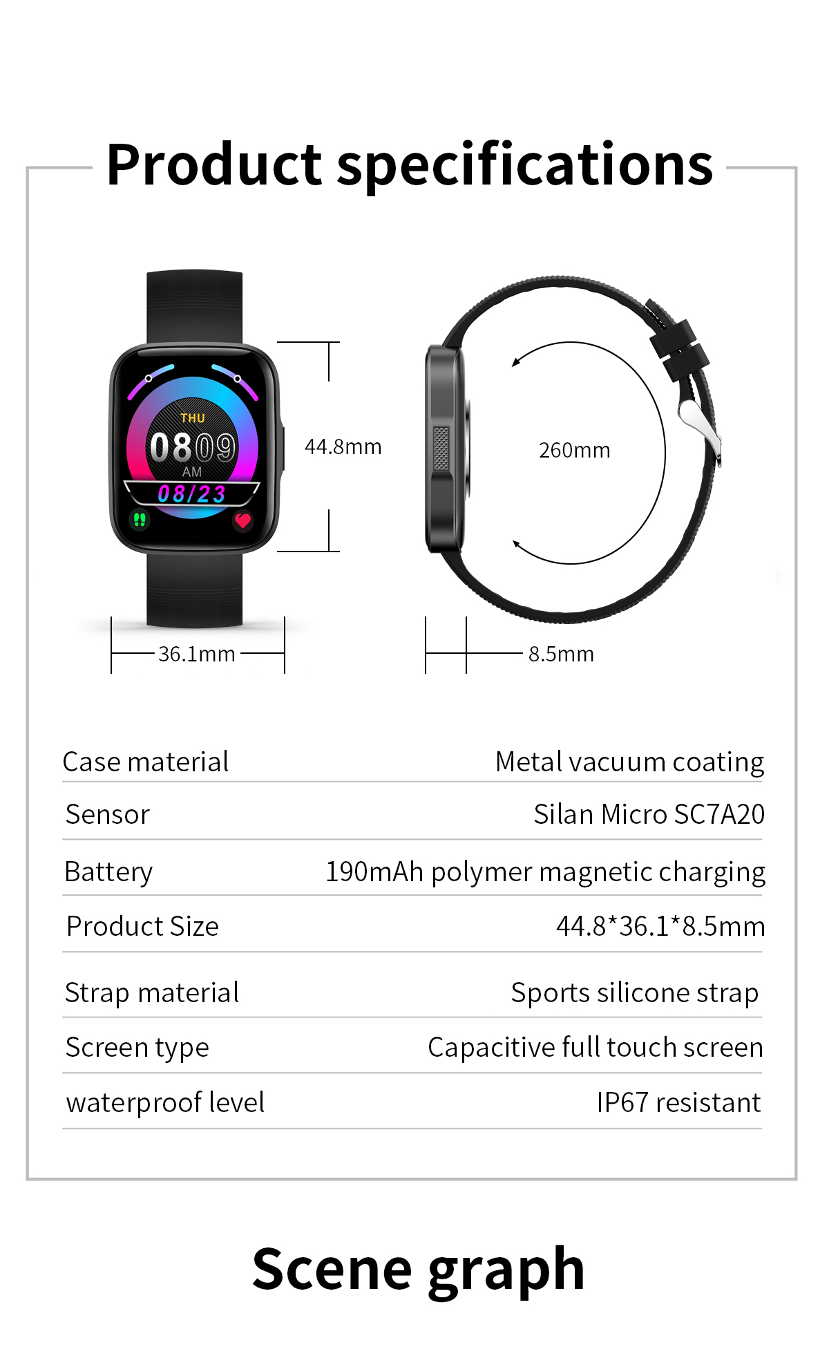 KT58SUltra-Thin169inchIPSFullTouchScreenHeartRateBloodPressureSpO2MonitorMulti-SportModesMenstruatio-1939324-11