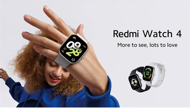 RedmiWatch4197inchAMOLEDDisplayMIHyperOSInteractionbluetoothCallHeartRateBloodOxygenMonitorWomensHea-2015154-1