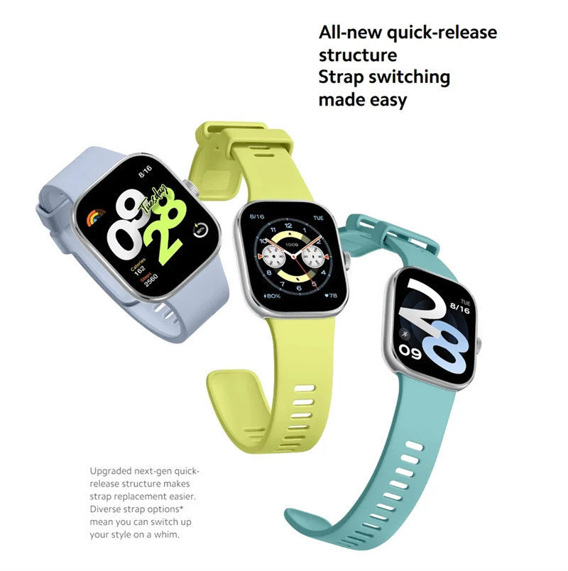 RedmiWatch4197inchAMOLEDDisplayMIHyperOSInteractionbluetoothCallHeartRateBloodOxygenMonitorWomensHea-2015154-5