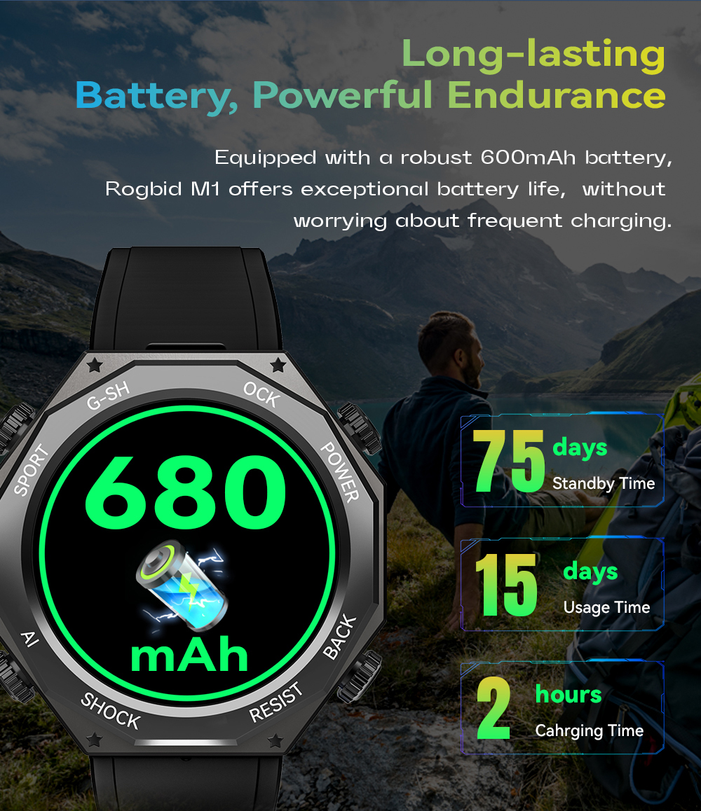 RogbidTankM15ATMWaterproofSwimmingHifiBluetoothCallHeartRateBloodPressureSpO2MonitorFitnessBT53Smart-2004652-6
