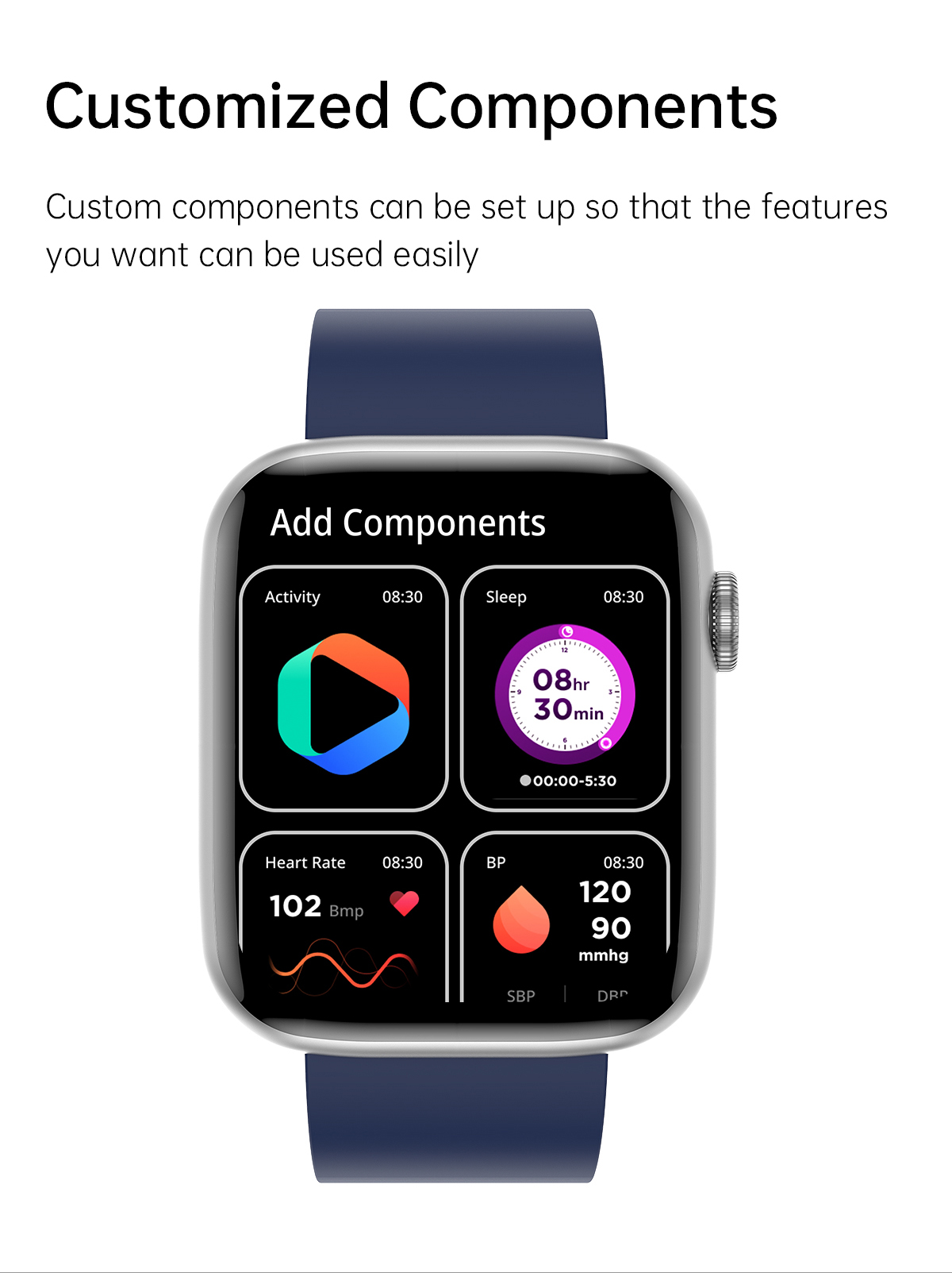 T12Pro195inchHDScreenbluetoothCallHeartRateBloodPressureSpO2MonitorMulti-sportModesFitnessTrackerMus-1976080-12