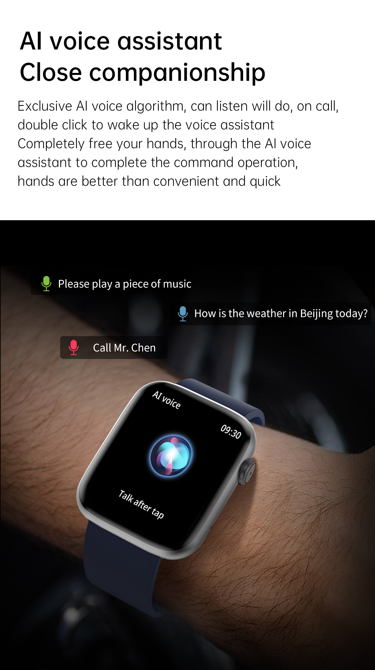 T12Pro195inchHDScreenbluetoothCallHeartRateBloodPressureSpO2MonitorMulti-sportModesFitnessTrackerMus-1976080-7