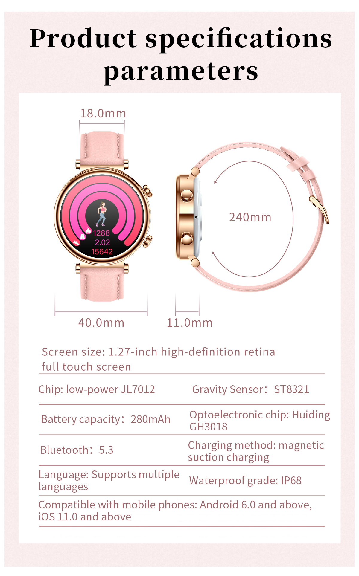 T86127inchHDScreen40mmFemaleSizeWomensHealthbluetoothCallBloodGlucoseUricAcidMeasurementLipidMonitor-2007667-22