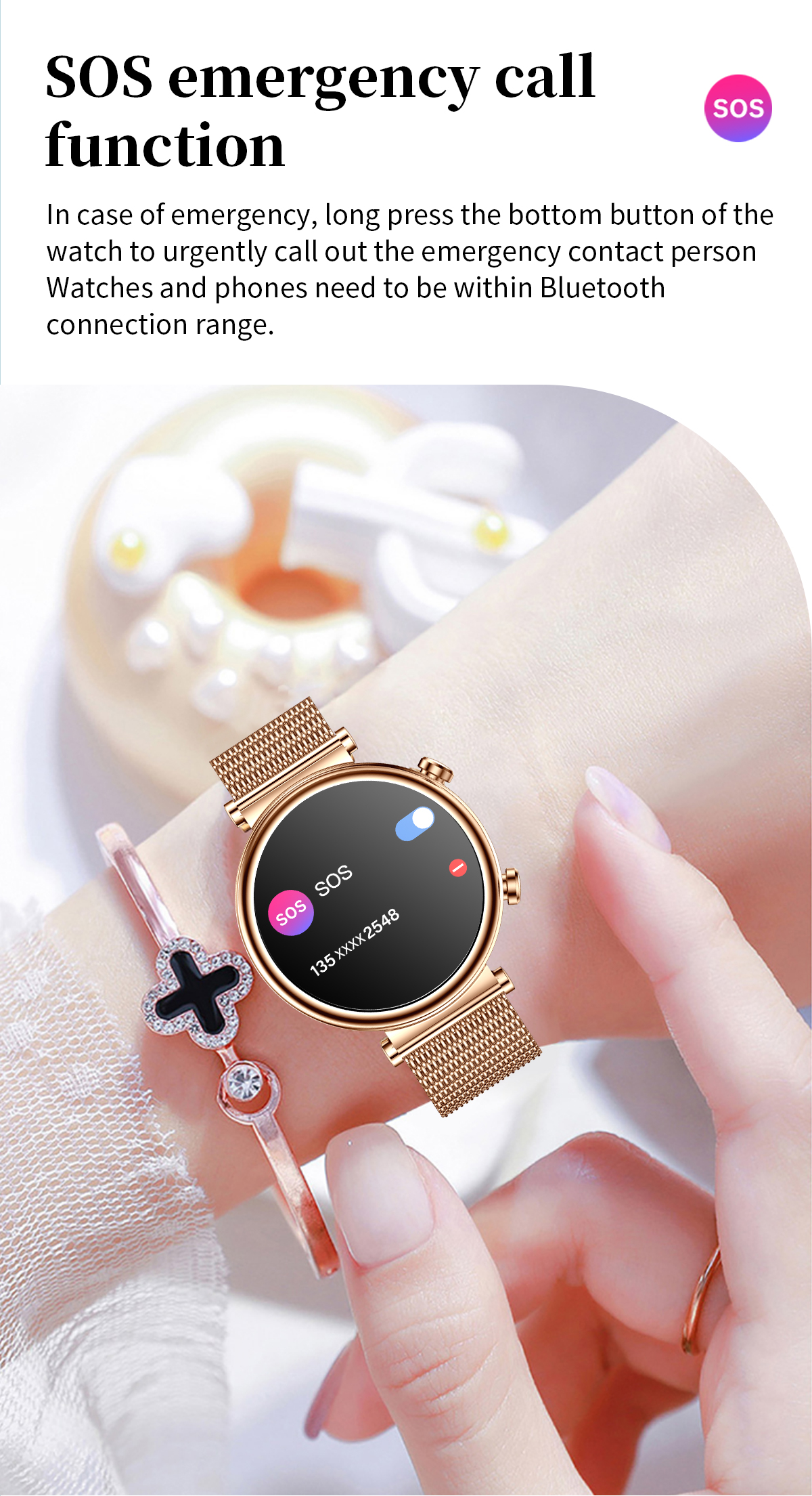 T86127inchHDScreen40mmFemaleSizeWomensHealthbluetoothCallBloodGlucoseUricAcidMeasurementLipidMonitor-2007667-9