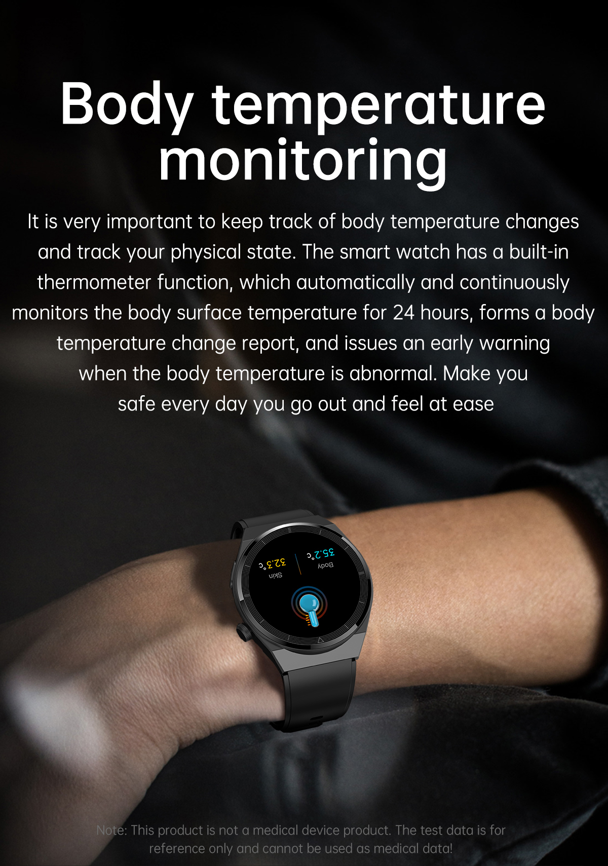 T88132inch360360pxHDScreenbluetoothCallingHeartRateBloodPressureSpO2MonitorSportFitnessIP67Waterproo-1975800-15