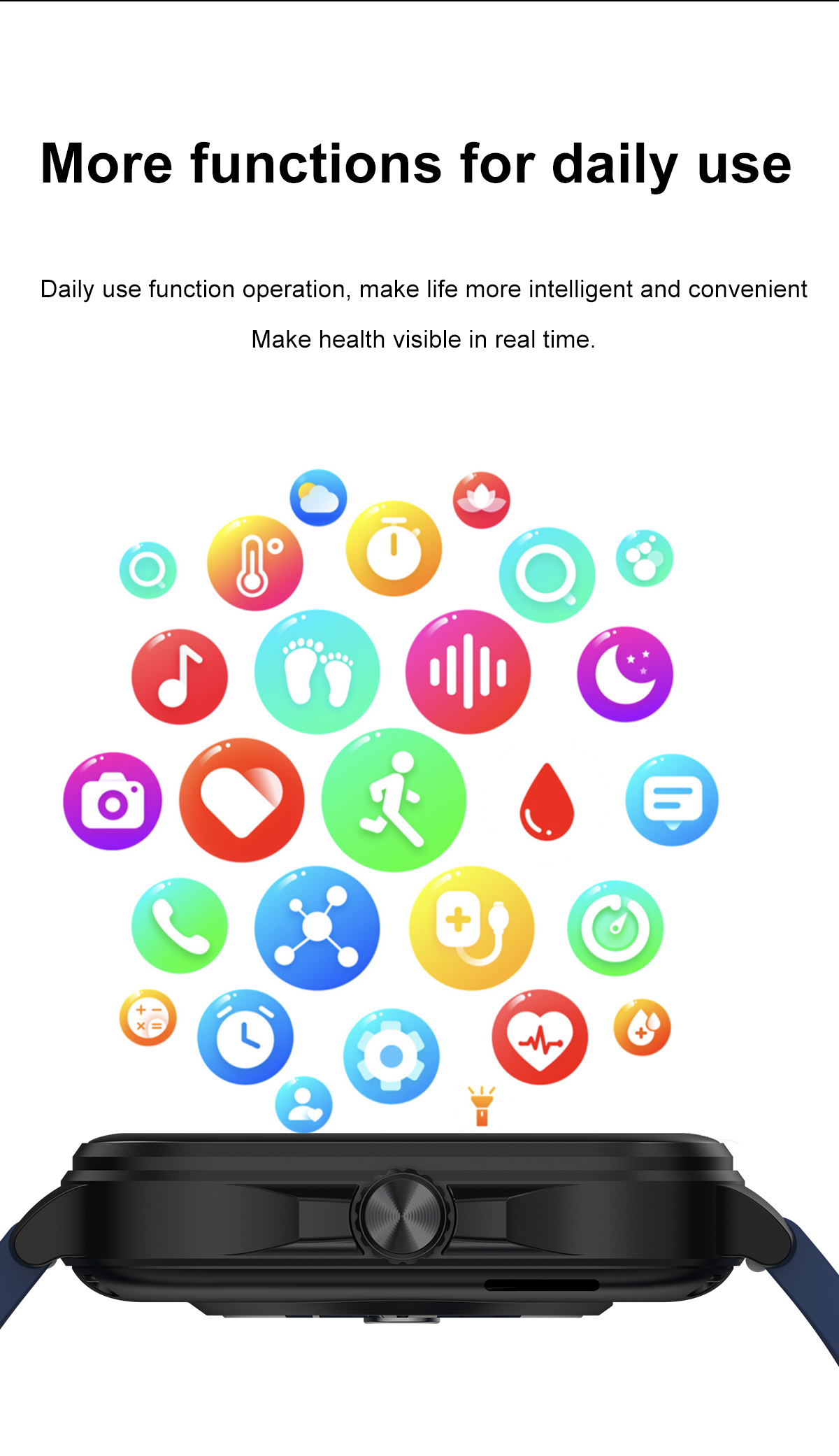 T90191inchHDScreenbluetoothCallHeartRateBloodPressureSpO2MonitorNon-invasiveBloodGlucoseMeasurementM-1995592-20