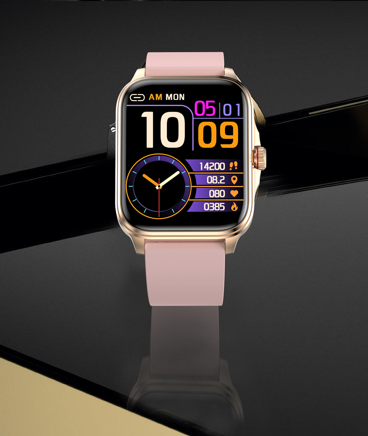 T90191inchHDScreenbluetoothCallHeartRateBloodPressureSpO2MonitorNon-invasiveBloodGlucoseMeasurementM-1995592-26