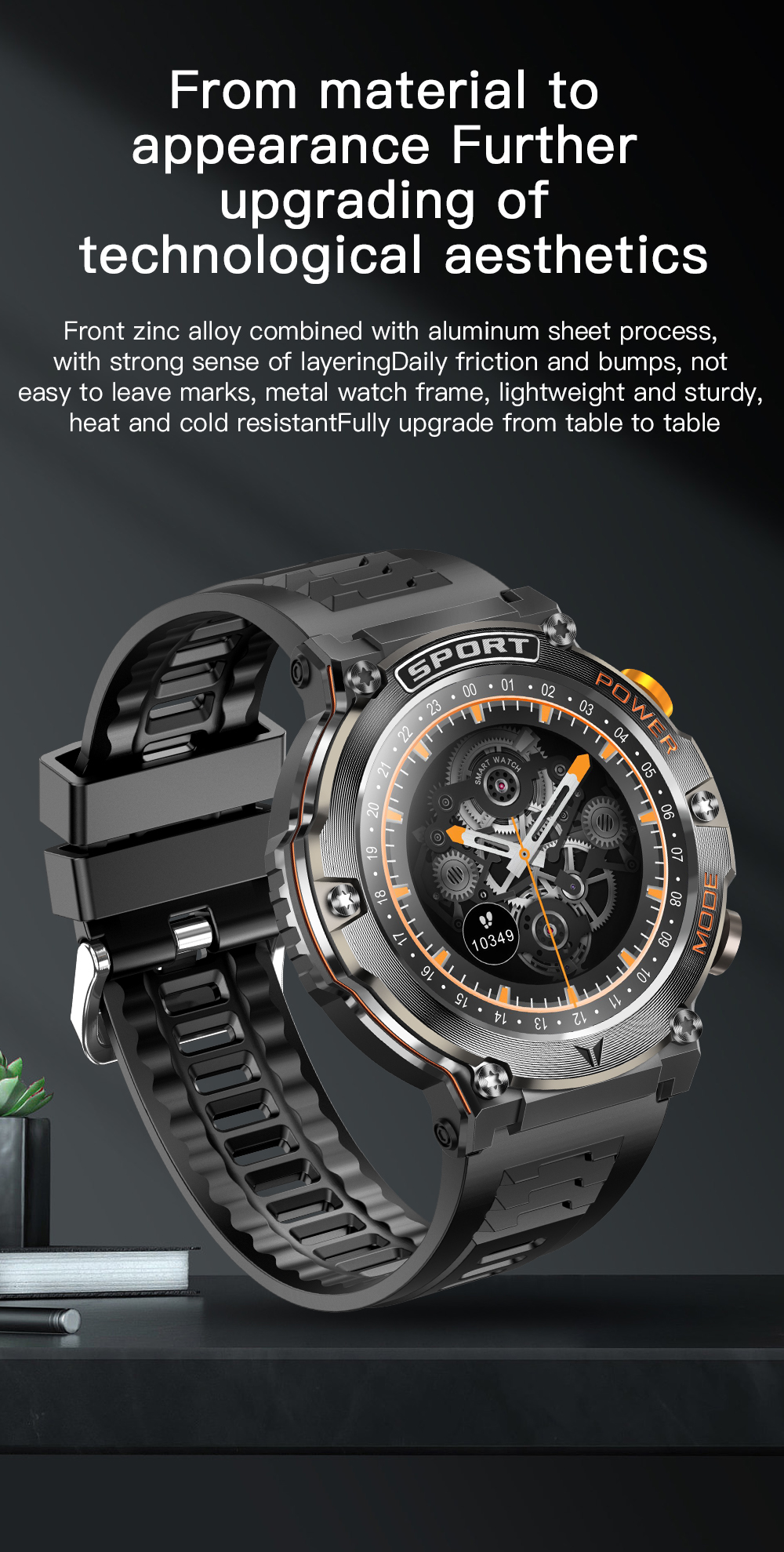 X11Pro143inchAMOLEDHDScreenbluetoothCallHeartRateBloodPressureSpO2MonitorSleepMonitoringMulti-sportM-2003831-3