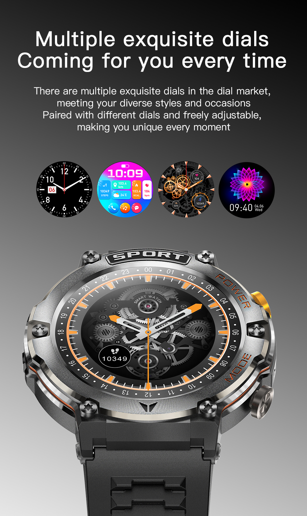 X11Pro143inchAMOLEDHDScreenbluetoothCallHeartRateBloodPressureSpO2MonitorSleepMonitoringMulti-sportM-2003831-5