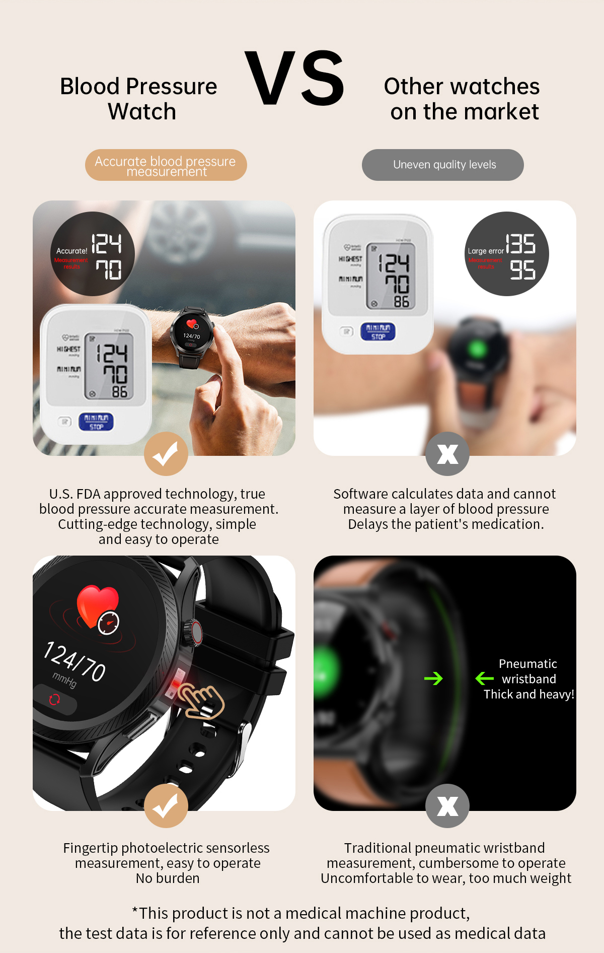 X5139inch360360HDScreenBodyTemperatureMeasurementHeartRateBloodPressureSpO2MonitorFitnessTracker280m-1976096-10