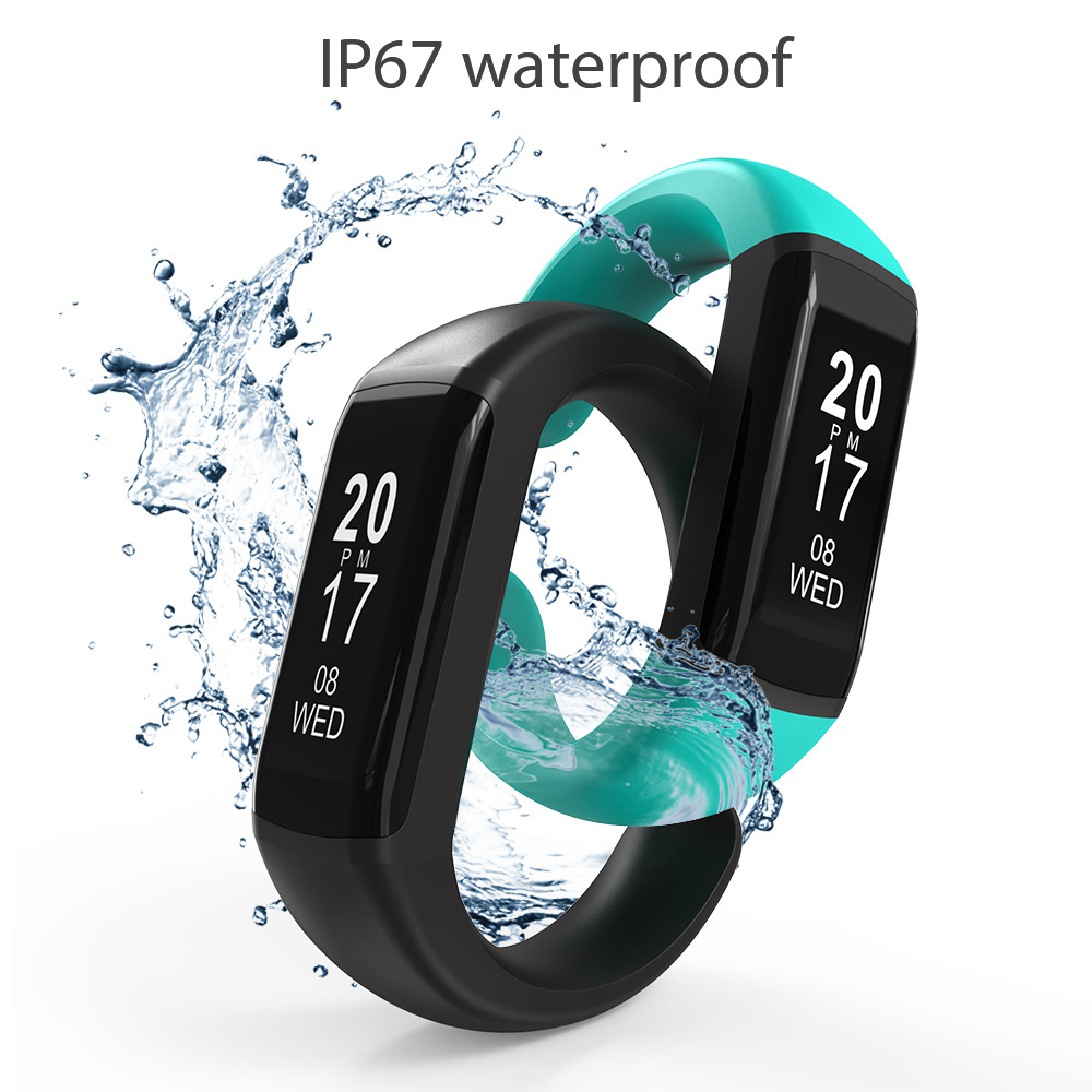 XANESL55S087TouchScreenWaterproofSmartBraceletBloodPressureFitnessWatchmiband-1349456-5