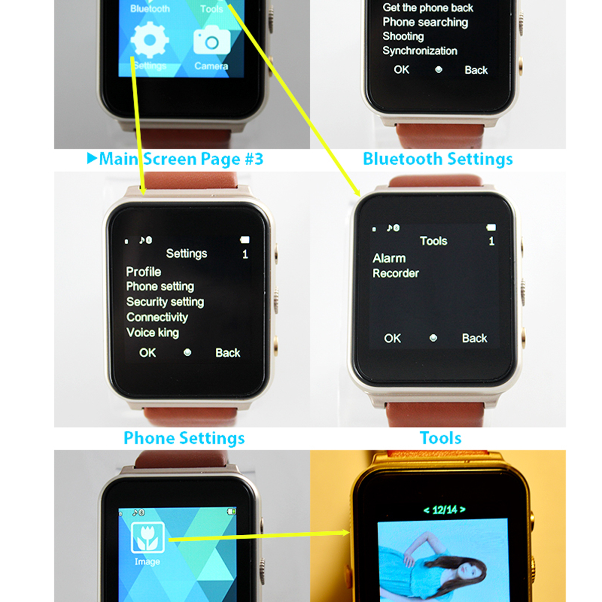 i400154inchHDScreenPhoneCallLocalMusicPlaybackHeartRateMonitorCameraShootingSmartWatch-1891203-8