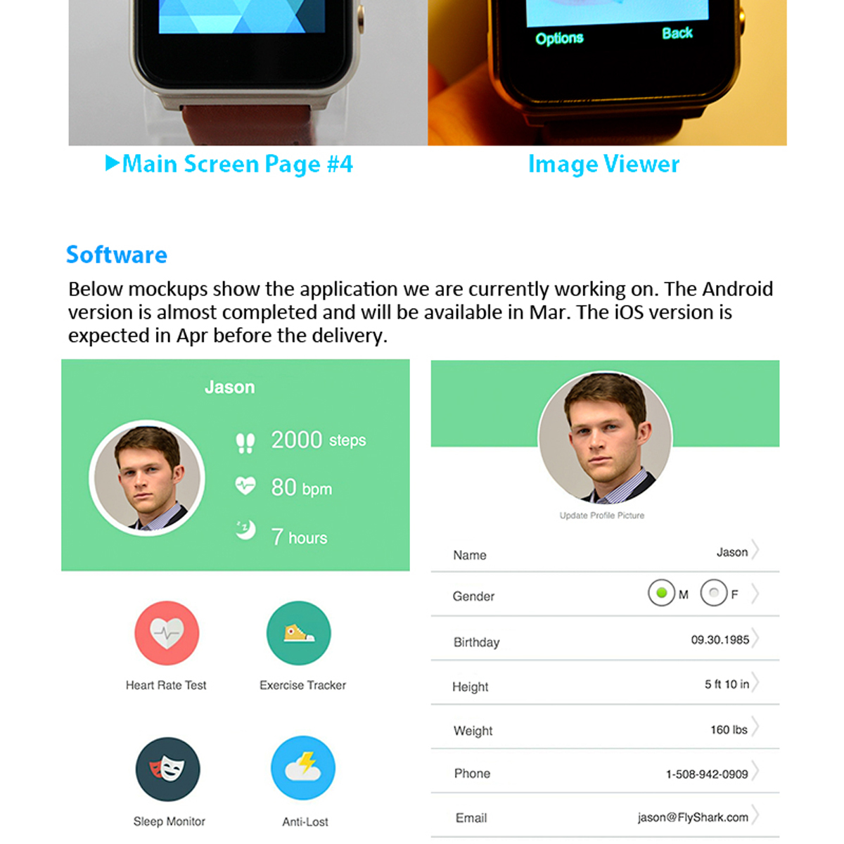 i400154inchHDScreenPhoneCallLocalMusicPlaybackHeartRateMonitorCameraShootingSmartWatch-1891203-9