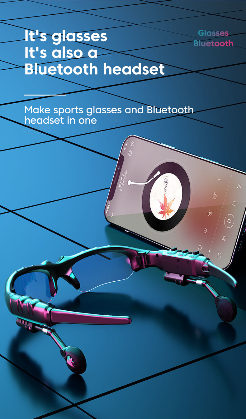 bluetoothV50EarphoneHiFiBass8hBatteryWaterproofAnti-UVRaysSmartTouchAdjustableSunglassesSportsHeadph-1979929-8