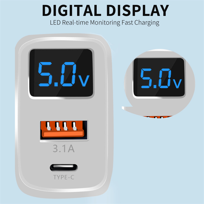 20W2-PortUSBPDChargerUSB-AType-CPDQC3020AFCFCPApple24AFastChargingWallChargerAdapterEUPlugforiPhone1-2003465-5