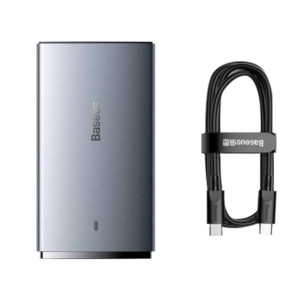 GaNTechBaseus65W2-PortUSBCharger45WType-C20WUSB-AFastChargingWallChargerAdapterCNPlugwith100W5AType-1990141-5