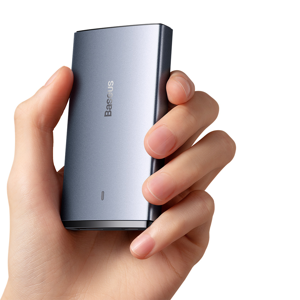 GaNTechBaseus65W2-PortUSBCharger45WType-C20WUSB-AFastChargingWallChargerAdapterCNPlugwith100W5AType-1990141-8