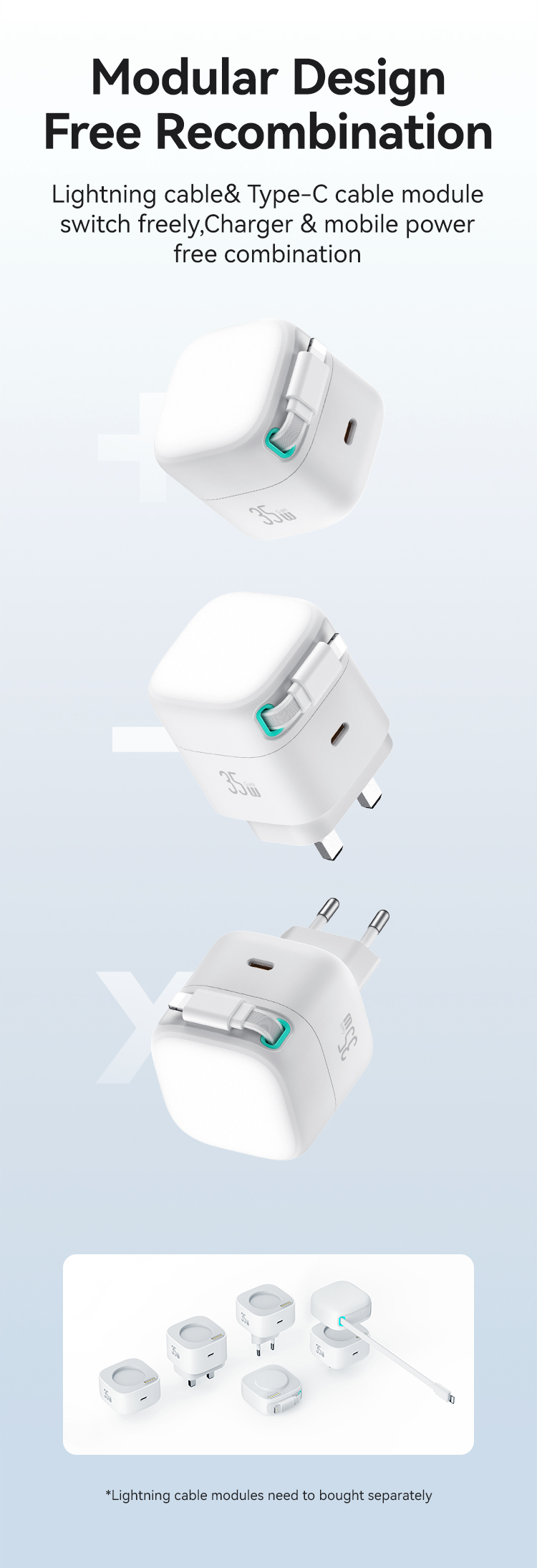 GaNTechUSAMSUS-CC202PD35W2-PortUSBPDChargerDual175WType-CFastChargingWallChargerAdapterEUPlugforiPho-2000010-3