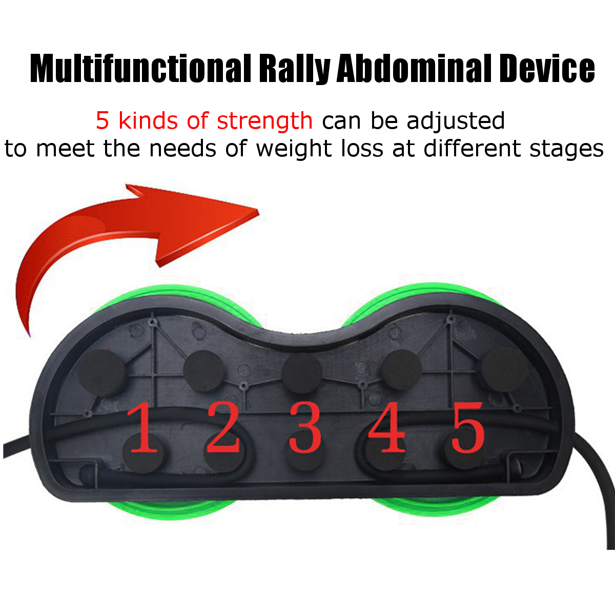 Multi-FunctionHomeAbdominalWheelRollerArmWaistLegMuscleTrainerFitnessExerciseTools-1679317-2
