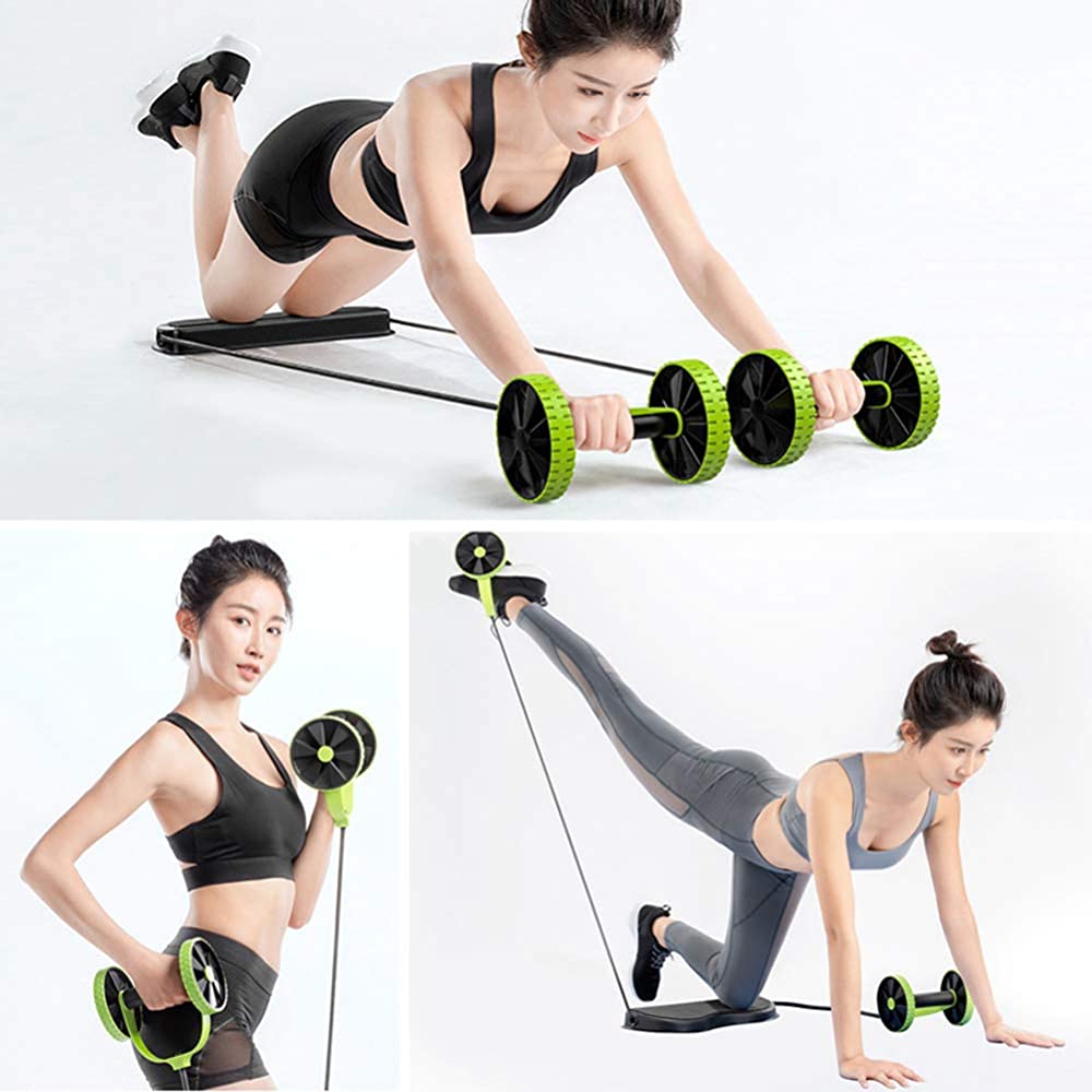 Multi-FunctionHomeAbdominalWheelRollerArmWaistLegMuscleTrainerFitnessExerciseTools-1679317-5