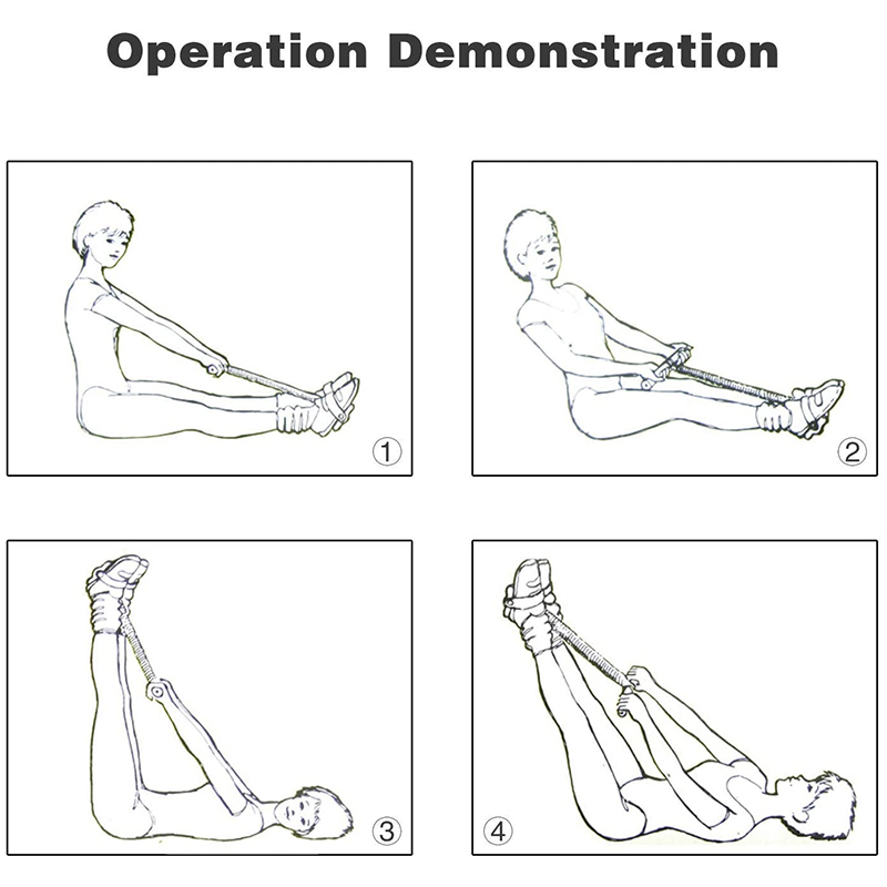 MultifunctionalPedalPullerSit-upsArmMusclesTrainingHomeFitnessPullRopeSpringExerciser-1668013-6