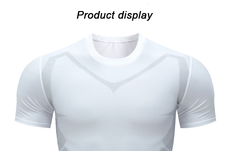 TENGOOTightSportsShirtShapingShirtsQuickDryingPolyesterMultifunctionalComfortableT-ShirtsforRunningH-2010416-11