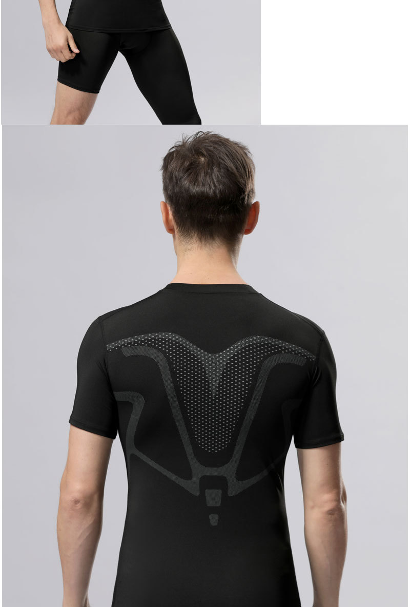 TENGOOTightSportsShirtShapingShirtsQuickDryingPolyesterMultifunctionalComfortableT-ShirtsforRunningH-2010416-10