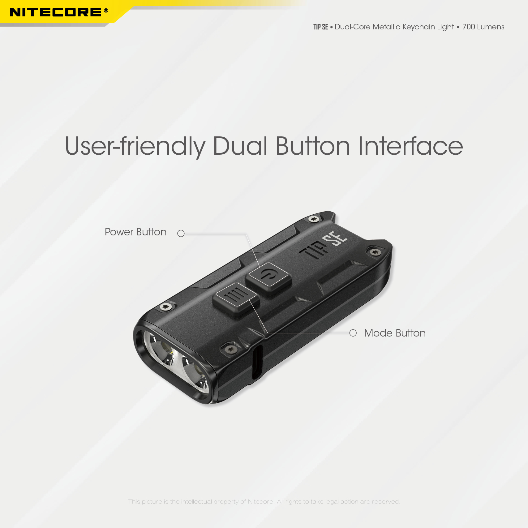 NITECORETIPSE700LMP8DualLightLEDKeychainFlashlightType-CRechargeableQCEveryDayCarryMiniTorch-1976045-10