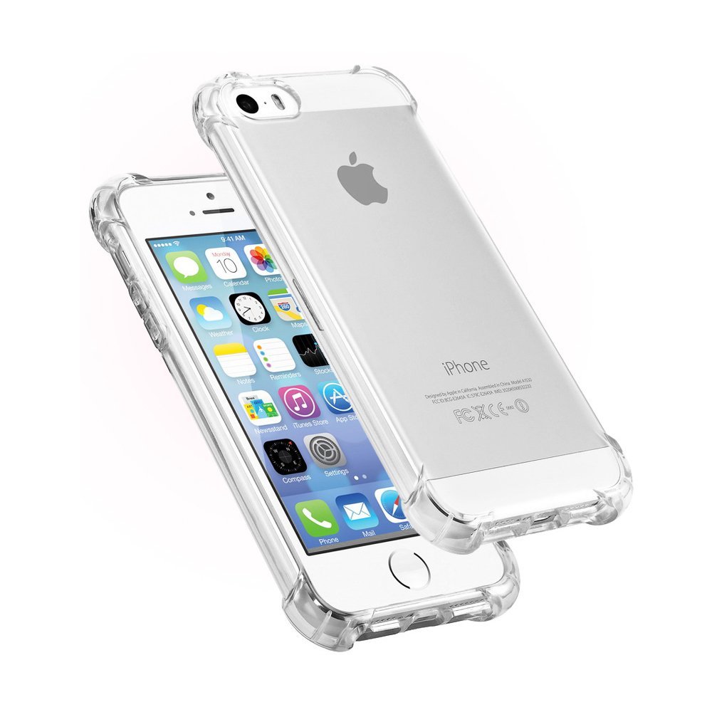 AirBagUltraThinTransparentShockproofSoftTPUCaseforiPhone55SSE-1235019-1