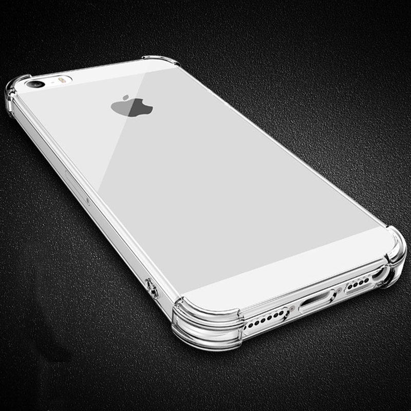 AirBagUltraThinTransparentShockproofSoftTPUCaseforiPhone55SSE-1235019-9