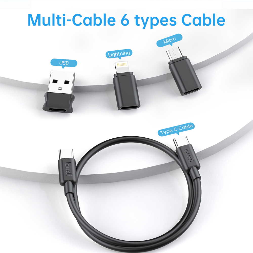 BUDI11-In-1Type-C65WUSBMultifunctionalDataCableWithChargingTransmittingBracketCardRemovalPinMemoryCa-1926925-2