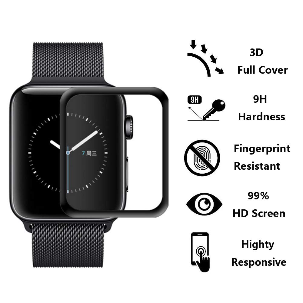 Bakeey3DCurvedEdgeTemperedGlassScreenProtectorForAppleWatchSeries4AppleSeries540mm44mm-1394681-1