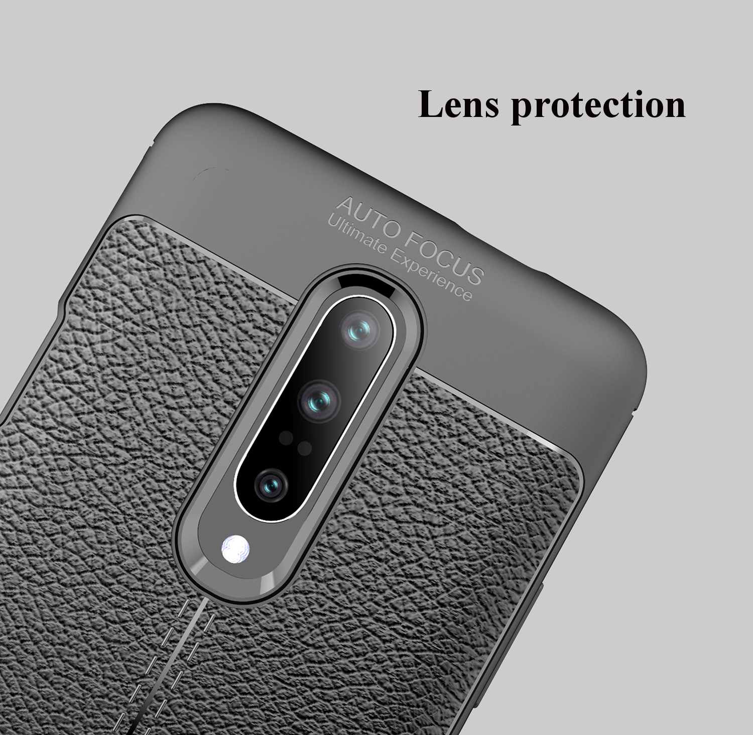 BakeeyShockproofSoftLitchiTextureSiliconeProtectiveCaseForOnePlus7PRO-1500130-7