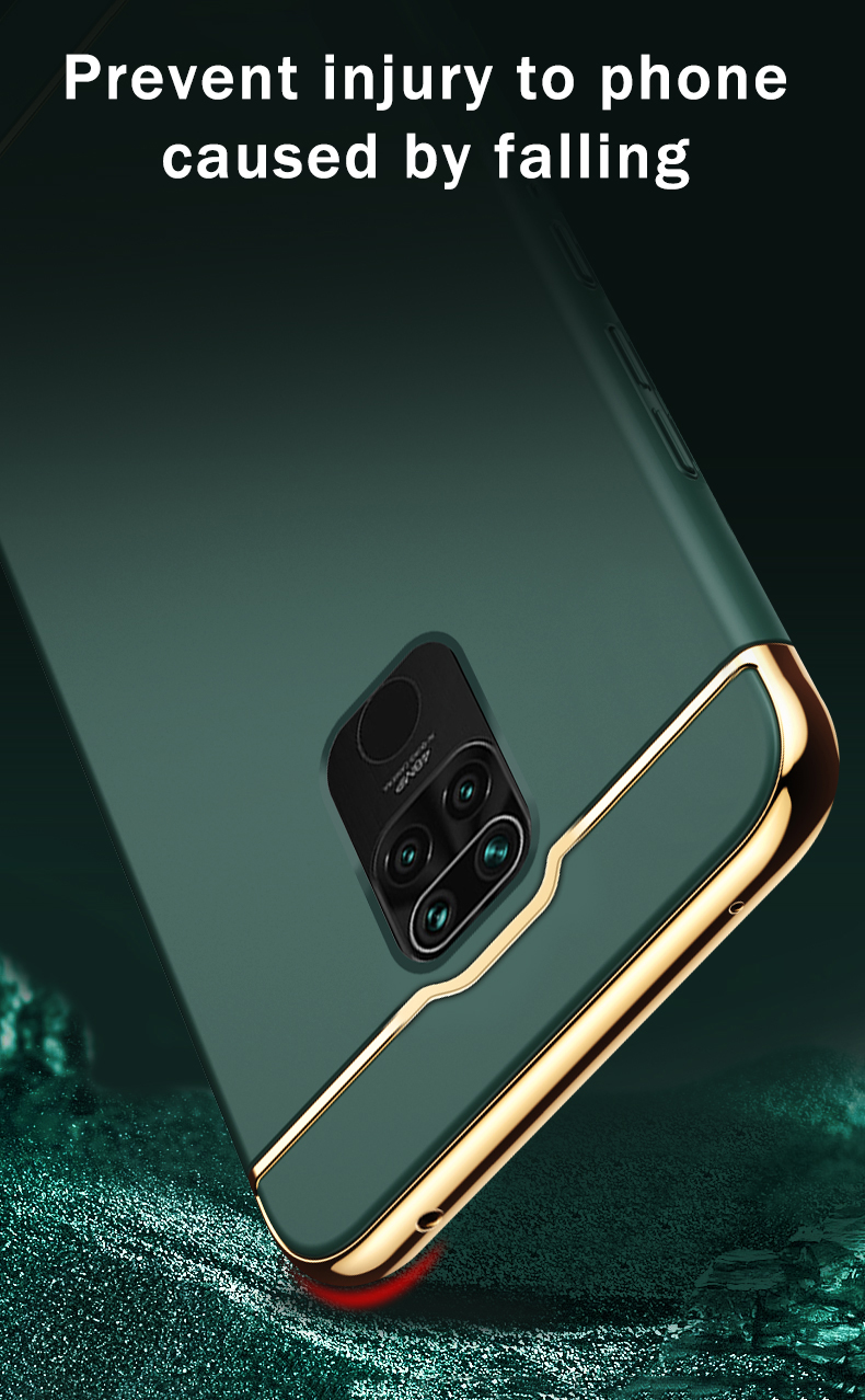 BakeeyUltra-thin3in1LuxuryPlatingPCHardBackCoverProtectiveCaseforXiaomiRedmiNote9SRedmiNote9ProNon-o-1707763-8