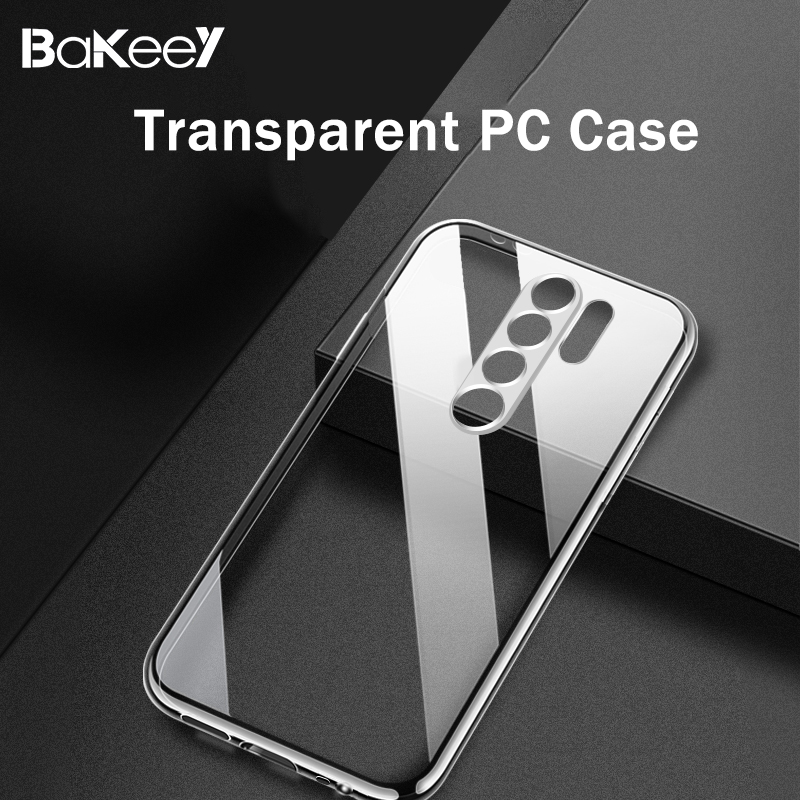 BakeeyforXiaomiRedmi9CaseCrystalTransparentShockproofHardPCNon-yellowProtectiveCaseNon-original-1706467-1