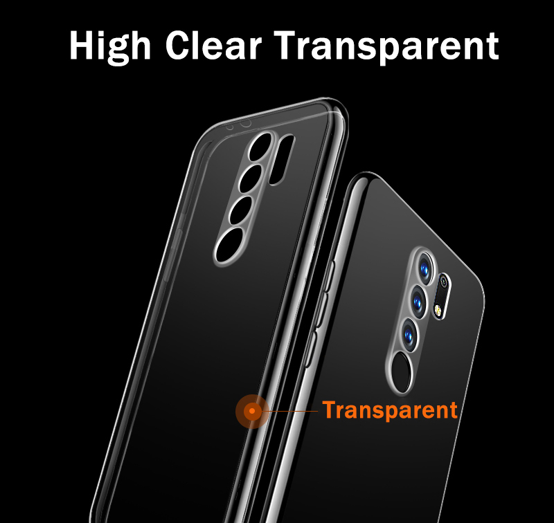 BakeeyforXiaomiRedmi9CaseCrystalTransparentShockproofHardPCNon-yellowProtectiveCaseNon-original-1706467-2