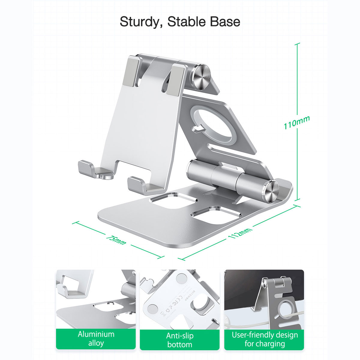 BlitzmaxBM-TS43in1TabletPhoneHolderPortableFoldableOnlineLearningLiveStreamingDesktopStandWatchTable-1974273-5