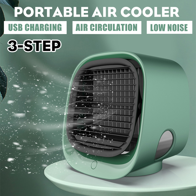 FanCoolingMiniAirConditionerPortableCoolerDesktopTableHumidifierUSB-1691216-5