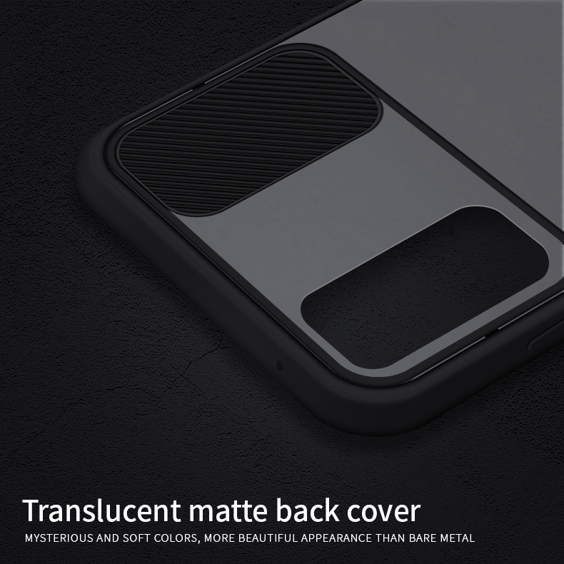 MOFIAnti-HackerPeepingSlideLensCoverShockproofAnti-scratchTranslucentMatteSiliconeProtectiveCaseforS-1706832-4