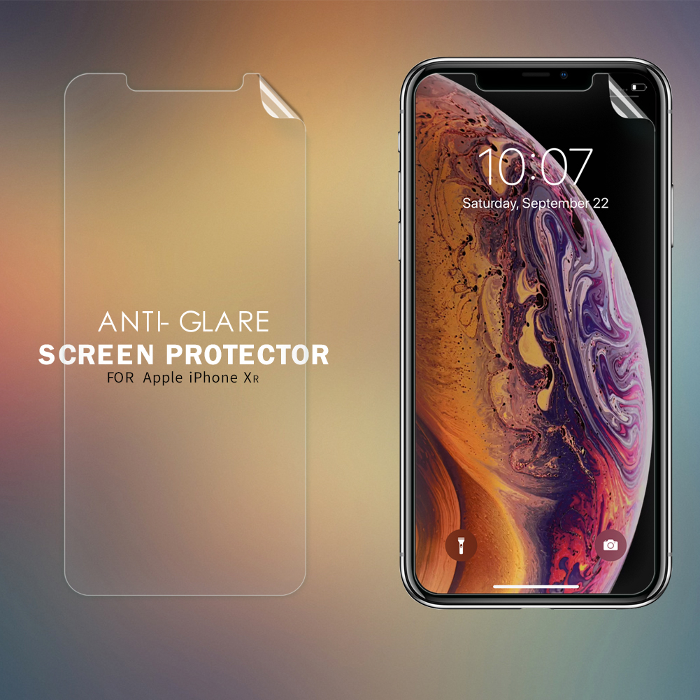 NillkinMattePETScreenProtectorWithRearCameraLensProtectorForiPhoneXRAntiGlareFilm-1372977-1