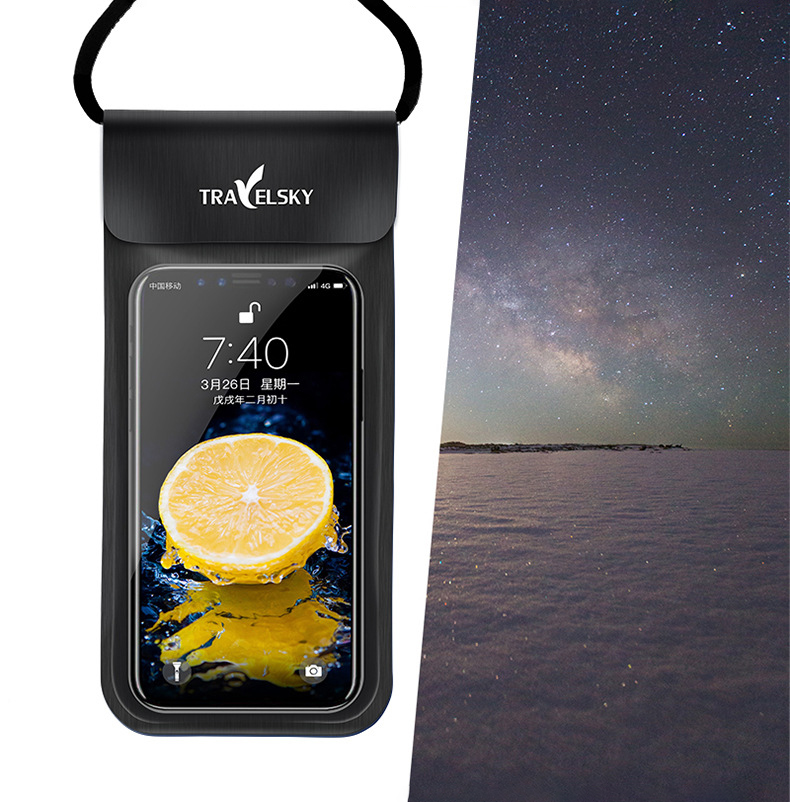 TRAVELSKYIPX8WaterproofPhoneBagTouchScreenUnderwaterSwimmingDivingPhonePouchforiPhoneHuaweiXiaomibel-1690036-13