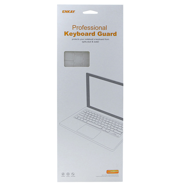 TranslucentColorfulSiliconeKeyboardProtectiveFilmForMacbook133154EuropeanVersionGerman-1007636-3