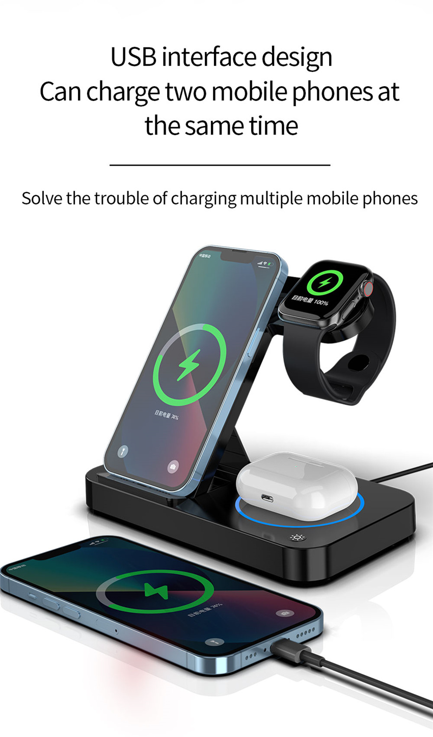 100W4in1FoldableWirelessChargerChargingStationForiPhone1413ProAppleWatch76ForSamsungGalaxyWatchCharg-1989495-5